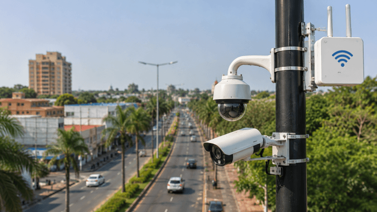 Como a Infovia Digital levou internet gratuita e monitoramento por câmeras a Naviraí